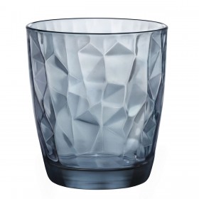 Bicchiere Bormioli Rocco Diamond Azzurro Vetro (390 ml) (6 Unità)
