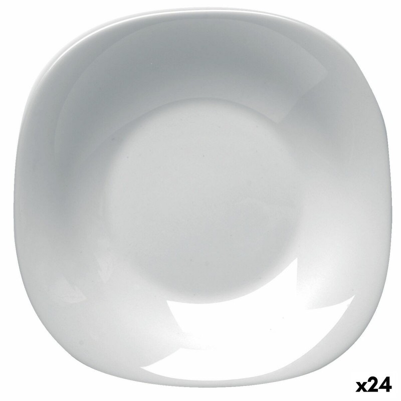 Piatto Fondo Bormioli Rocco Parma Vetro (23 cm) (24 Unità)