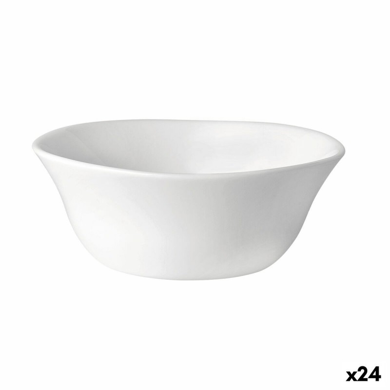 Ciotola Bormioli Rocco Parma Bianco Vetro Ø 12 cm Frutta (24 Unità)