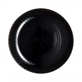 Piatto da Dolce Luminarc Pampille Nero Vetro (19 cm) (24 Unità)