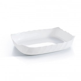 Teglia da Cucina Luminarc Smart Cuisine Rettangolare Bianco Vetro 29 x 30 cm (6 Unità)