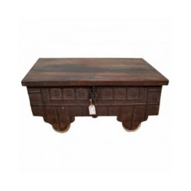 Tavolino da Caffè Alexandra House Living Marrone 59 x 49 x 106 cm