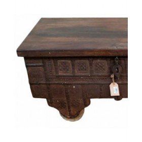 Tavolino da Caffè Alexandra House Living Marrone 59 x 49 x 106 cm