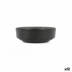 Ciotola per Aperitivi Bidasoa Gio Grigio Plastica 12,5 x 12,5 cm (12 Unità)