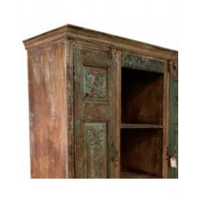 Scaffale Alexandra House Living Marrone Legno di mango 38 x 207 x 178 cm