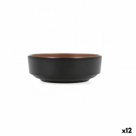 Ciotola per Aperitivi Bidasoa Gio Marrone Plastica 12,5 x 12,5 cm 12 Unità