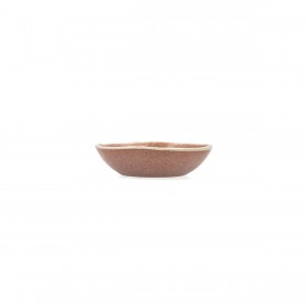 Ciotola Bidasoa Gio Ceramica Marrone 12 x 3 cm (12 Unità)