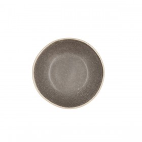 Ciotola Bidasoa Gio Ceramica Grigio 12 x 3 cm (12 Unità)