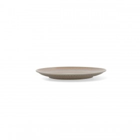 Piatto da pranzo Ariane Porous Beige Ceramica Ø 21 cm (12 Unità)