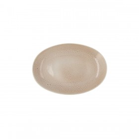 Vassoio per aperitivi Ariane Porous Ceramica Beige Ø 26 cm (12 Unità)