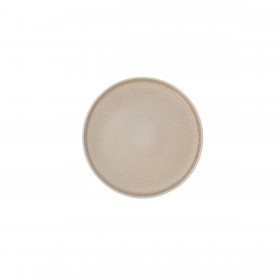 Piatto da pranzo Ariane Porous Beige Ceramica Ø 21 cm (4 Unità)
