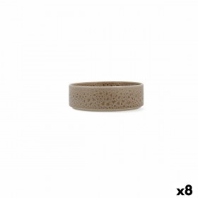 Ciotola Ariane Porous Ceramica Beige 16 cm (8 Unità)