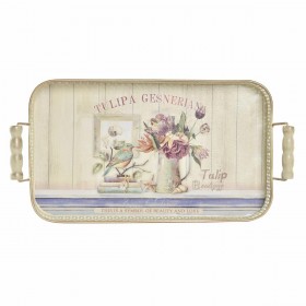 Set di Vassoi DKD Home Decor Rosa Metallo Alluminio 8 cm 40 x 21 x 8 cm (3 Unità)