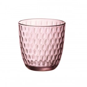 Set di Bicchieri Bormioli Rocco Slot Lilla Vetro Con rilievo 290 ml 6 Unità