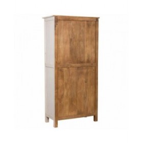 Armadio guardaroba Alexandra House Living Bianco Legno di mango 93 x 192 x 45 cm