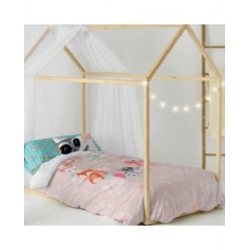 Set di copripiumino HappyFriday Moshi Moshi Fantasy Multicolore 2 Pezzi