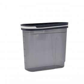 Barattolo Quid City Con coperchio Dispenser 1,8 L Grigio Plastica (12 Unità)