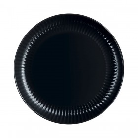 Piatto da pranzo Luminarc Cottage Nero Vetro 25 cm (24 Unità)