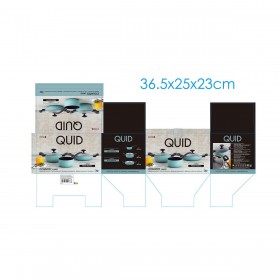 Batteria da Cucina Quid Country Land Filtro 3 Pezzi