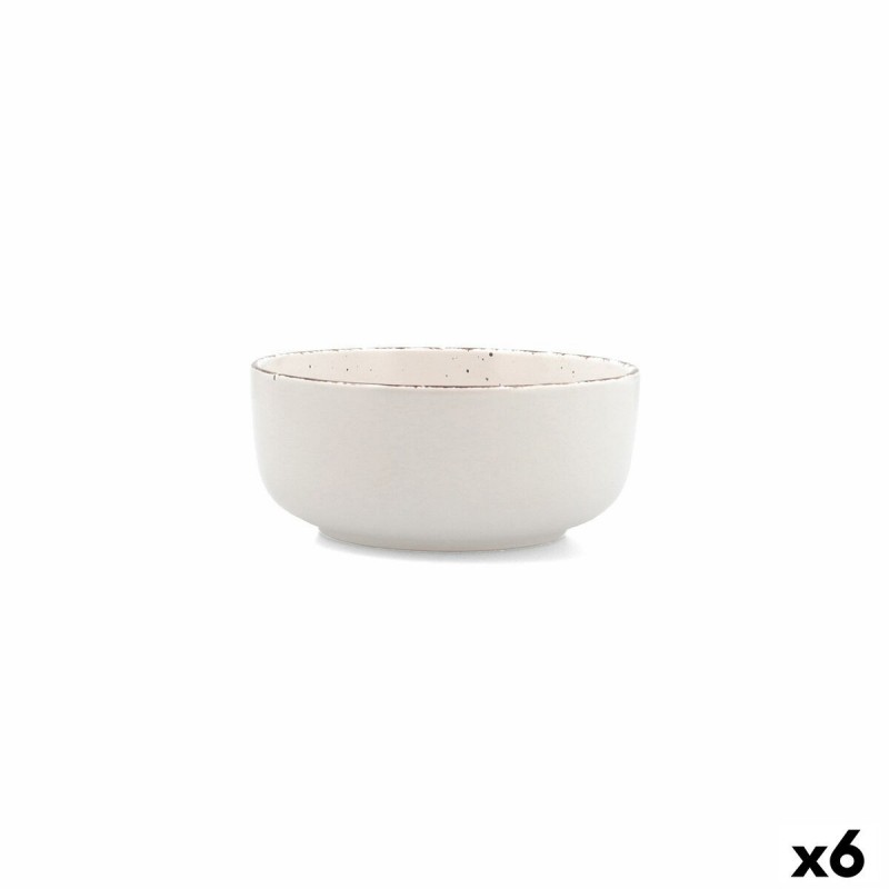 Ciotola Quid Duna Beige Ceramica 15 x 15 cm (6 Unità)