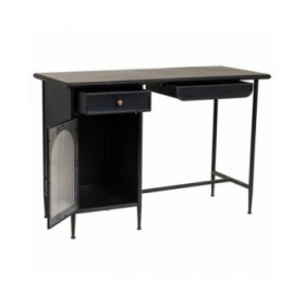 Scrivania Alexandra House Living Nero 50 x 80 x 120 cm
