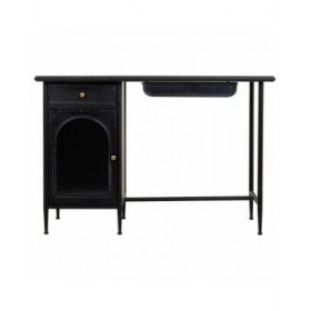 Scrivania Alexandra House Living Nero 50 x 80 x 120 cm