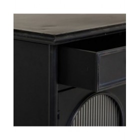 Scrivania Alexandra House Living Nero 50 x 80 x 120 cm