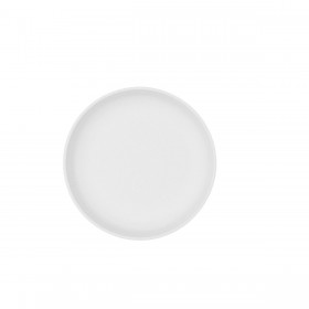 Ciotola Bidasoa Fosil Bianco Ceramica 21,5 x 21,5 x 4,3 cm (8 Unità)