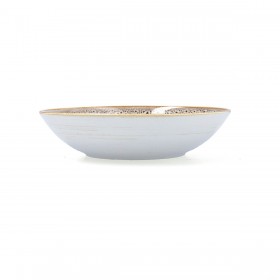Piatto Fondo Ariane Jaguar Freckles Beige Ceramica 21 cm (6 Unità)