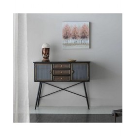 Credenza Alexandra House Living Marrone Metallo 42 x 100 x 122 cm