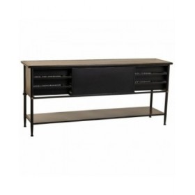 Credenza Alexandra House Living Marrone Metallo 45 x 80 x 180 cm