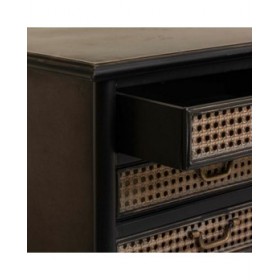 Credenza Alexandra House Living Marrone Metallo 45 x 80 x 180 cm
