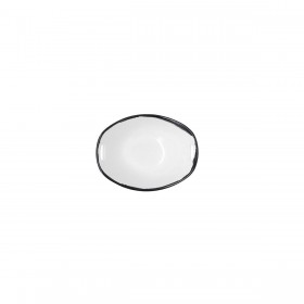 Ciotola Ariane Vital Filo Bianco Nero Ceramica 11,6 cm (8 Unità)