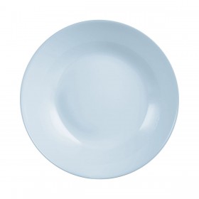 Piatto Fondo Luminarc Diwali Paradise Azzurro Vetro 20 cm (24 Unità)