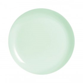 Piatto da pranzo Luminarc Diwali Paradise Verde Vetro 25 cm (24 Unità)