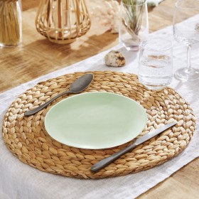 Piatto da Dolce Luminarc Diwali Paradise Verde Vetro 19 cm (24 Unità)