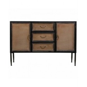 Credenza Alexandra House Living Marrone Metallo 41 x 80 x 120 cm
