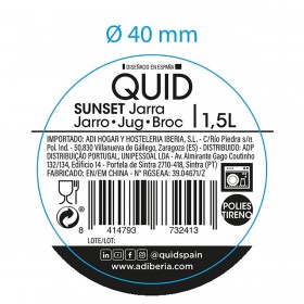 Brocca Quid Sunset Corallo Plastica 1,5 L