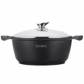 Casseruola Royalty Line Nero Ø 30 cm 30 x 27 x 13 cm 7 L