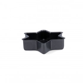 Stampo per Dolci Quid Sweet Grey Grigio Metallo 21 x 5 cm (12 Unità)