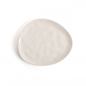 Piatto da pranzo Bidasoa Cosmos Bianco Ceramica 23 cm (6 Unità)