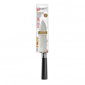 Coltello Santoku Richardson Sheffield Katana Nero Metallo Bachelite 17,5 cm (6 Unità)