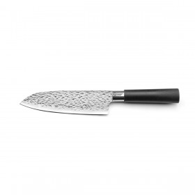Coltello Santoku Richardson Sheffield Katana Nero Metallo Bachelite 17,5 cm (6 Unità)