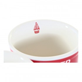 Set di Bicchieri DKD Home Decor Multicolore Ceramica Pino