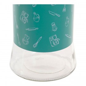 Barattolo DKD Home Decor Verde 11 x 11 x 18 cm