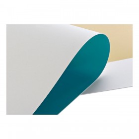 Tovaglietta Singola DKD Home Decor Pantone Azzurro Rosso Dorato Gomma 43,5 x 28,5 x 0,5 cm 3 Pezzi