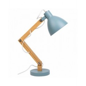 Flexo/Lampada da scrivania Alexandra House Living Azzurro Metallo 16 x 55 x 33 cm