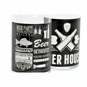 Bicchieri da Birra DKD Home Decor Plastica 2 Pezzi