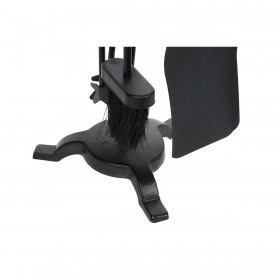 Utensili da Camino DKD Home Decor Nero Ghisa (21,5 x 21,5 x 66 cm)