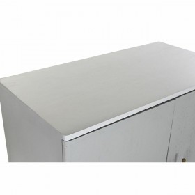 Mobile Aggiuntivo DKD Home Decor BAR Dorato Bianco Ferro Legno di mango (85 x 45 x 110 cm)